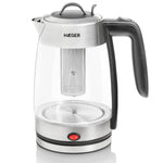 EK-22F.020A tetera elctrica 1 8 L 2200 W Gris  Transparente