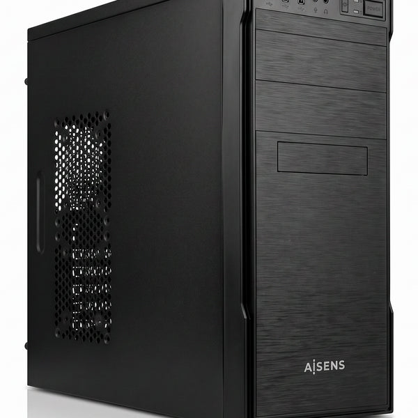 Caja Torre PC ATX con Fuente APSU-350APC  Negra