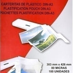 YOSAN FUNDAS PLASTIFICAR 2X80 MICRAS BRILLO A3 -CAJA 100U-