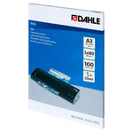 FUNDA PLASTIF. DAHLE  A3 80 P/100
