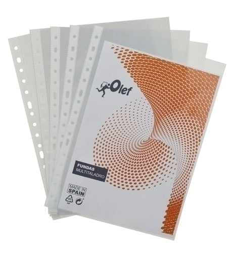 FUNDA MULT.OLEF.PP 90 LISO A4 16 P/100