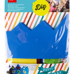 Birthday crown blue