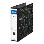 09121 carpeta de cartn A4 Negro