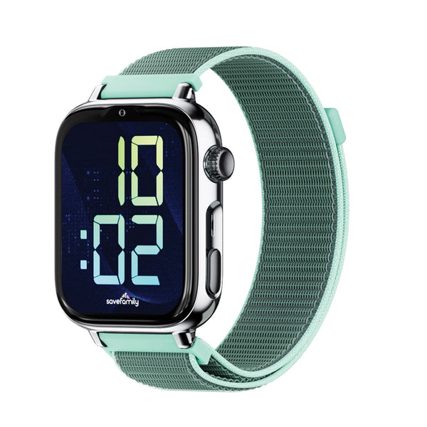 SaveWatch Plus 2 4 7 cm (1.85") AMOLED Digital 410 x 502 Pixeles Pantalla tctil 4G Plata Wifi GPS (satlite)
