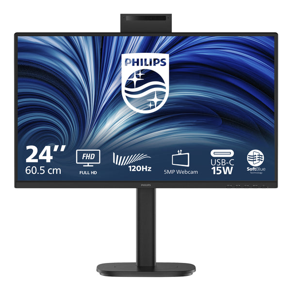 3000 series 24B2N3200JH/00 pantalla para PC 60 5 cm (23.8") 1920 x 1080 Pixeles Full HD LCD Negro