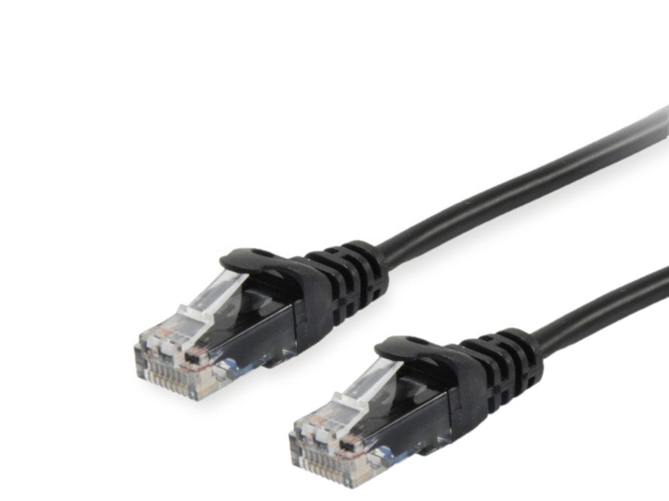 603152 cable de red Negro 0 25 m Cat6a U/UTP (UTP)