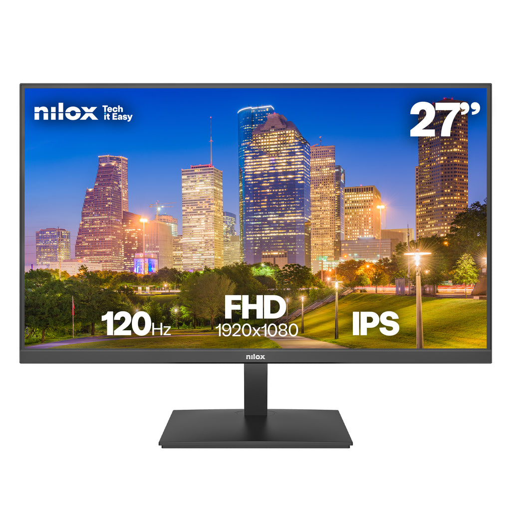 MONITOR 27 IPS 120 HZ HDMI Y DP pantalla para PC 68 6 cm (27") 1920 x 1080 Pixeles Full HD LCD Negro