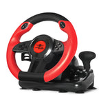 Race Wheel Pro 1 Negro  Rojo USB Volante + Pedales Analgico/Digital PC