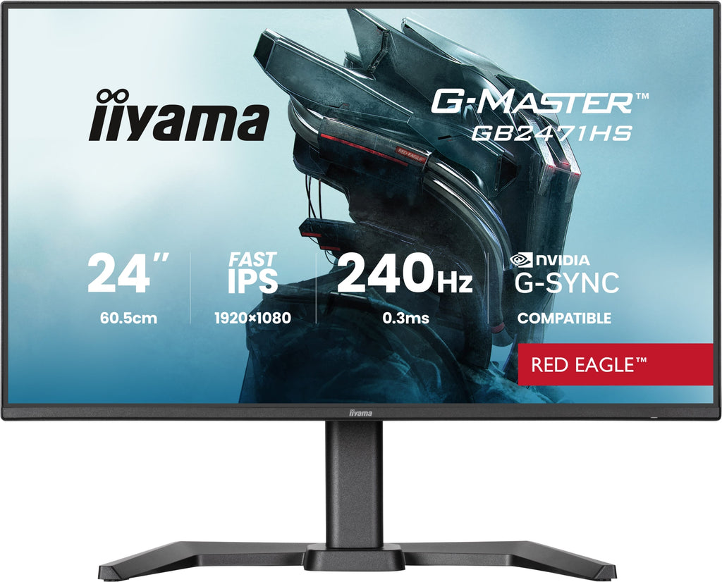 G-MASTER GB2471HS-B1 pantalla para PC 60 5 cm (23.8") 1920 x 1080 Pixeles Full HD Negro