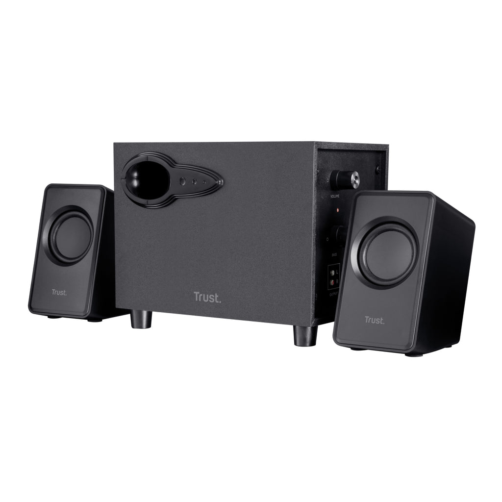 Avora 2.1 conjunto de altavoces 9 W PC/ordenador porttil Negro 2.1 canales De 2 vas