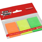65006280 nota autoadhesiva Rectngulo Colores surtidos 25 hojas Autoadhesivo