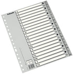 INDICE ESSELTE PP ALF.A4 20 ps. - Pack de 36 unidades