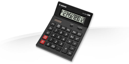AS-2200 calculadora Escritorio Pantalla de calculadora Negro