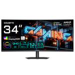 MO34WQC36 Monitor Gaming Curvo 34 WQHD - 3440 x 1440  360Hz  0.03ms  KVM  300 cd/m  FreeSync Premium Pro  DisplayHDR True Black 500  HDMI 2.1  DisplayPort 2.1