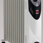 RW-25 calefactor elctrico Negro  Gris 2500 W Radiador