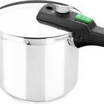 QUICK 4 L Negro  Acero inoxidable
