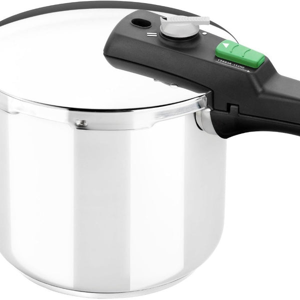 QUICK 4 L Negro  Acero inoxidable