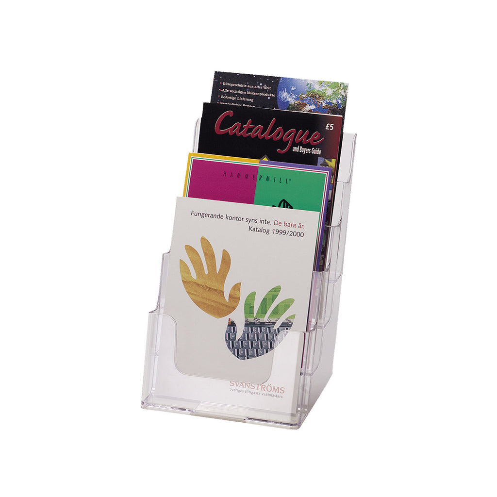 77901 estantera para libros 4 estanteras Transparente