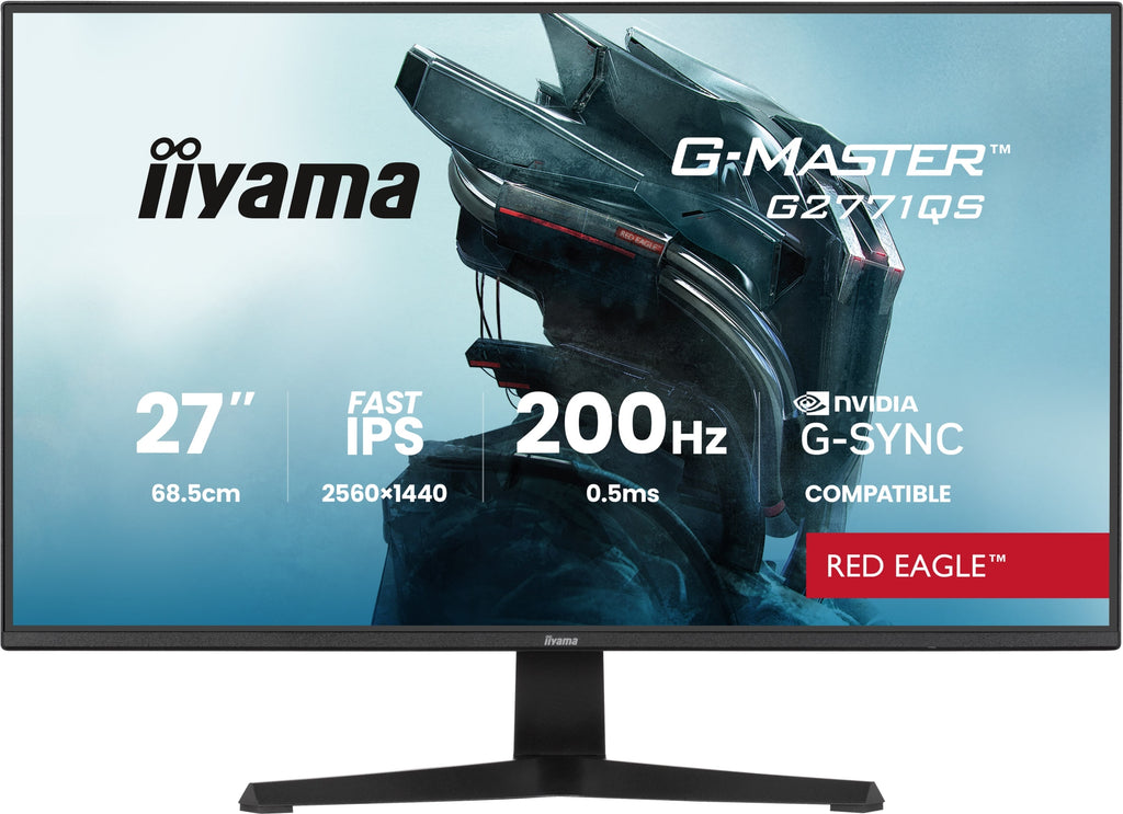G-MASTER G2771QS-B1 pantalla para PC 68 6 cm (27") 2560 x 1440 Pixeles Wide Quad HD Negro