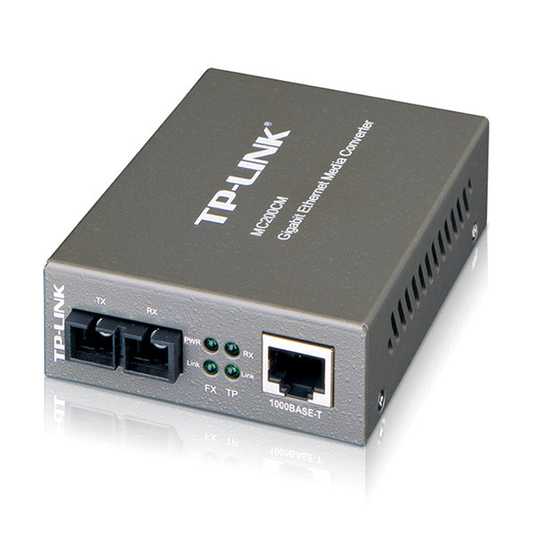 MC200CM convertidor de medio 1000 Mbit/s 850 nm Multimodo Negro