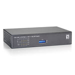 Switch Fast Ethernet PoE de 10 puertos  1 Port Gigabit  1 Port Gigabit SFP  120W  9 PoE Outputs