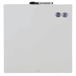 Pizarra hogar magntica 360x360mm blanca