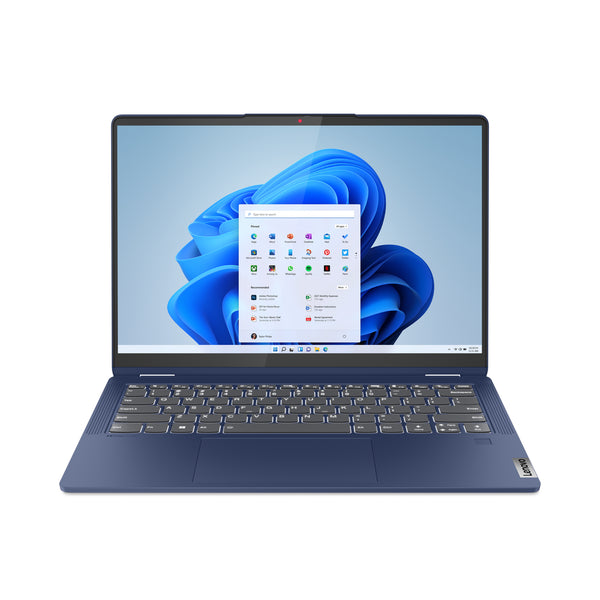 IdeaPad Flex 5 14ABR8 AMD Ryzen 7 5825U Hbrido (2-en-1) 35 6 cm (14") Pantalla tctil WUXGA 16 GB LPDDR4x-SDRAM 512 GB SSD Wi-Fi 6 (802.11ax) Windows 11 Home Espaol Azul