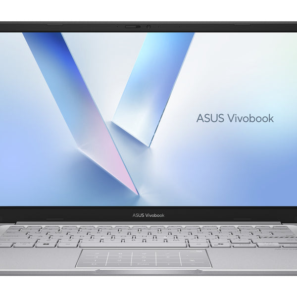 Vivobook 14 X1404MA-EB061 - Ordenador Porttil " Full HD (Intel Core 7 350  16GB RAM  512GB SSD  Graphics  Sin Sistema Operativo) Plata Fra - Teclado QWERTY espaol