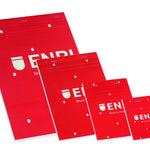 Bloc Grapado Tapa Blanda A5 80 Hojas Liso Rojo 100102716