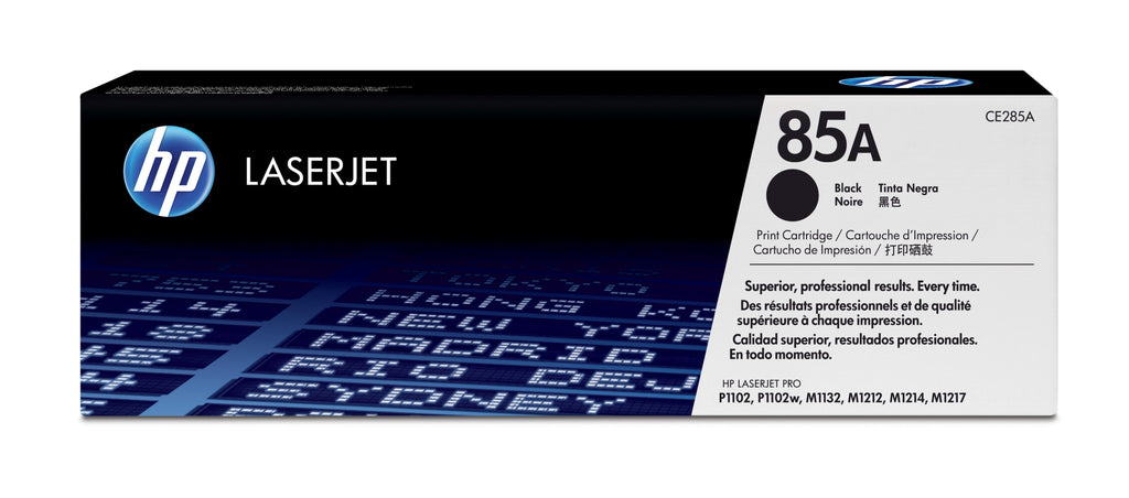 Cartucho de tner original LaserJet 85A negro
