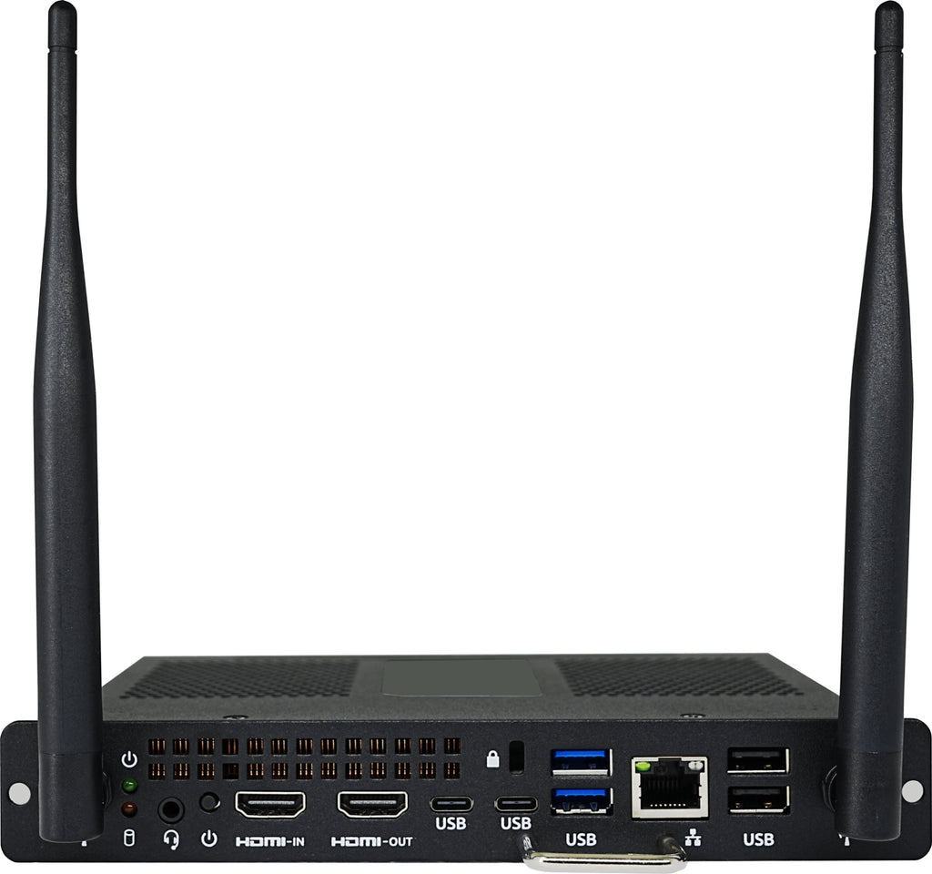 WB7E120U PCs/estacin de trabajo Intel Core Ultra 7 155H 16 GB DDR4-SDRAM 256 GB SSD Windows 11 Pro Slim PC Mini PC Negro