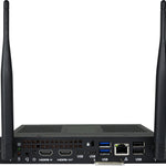 WB7E120U PCs/estacin de trabajo Intel Core Ultra 7 155H 16 GB DDR4-SDRAM 256 GB SSD Windows 11 Pro Slim PC Mini PC Negro