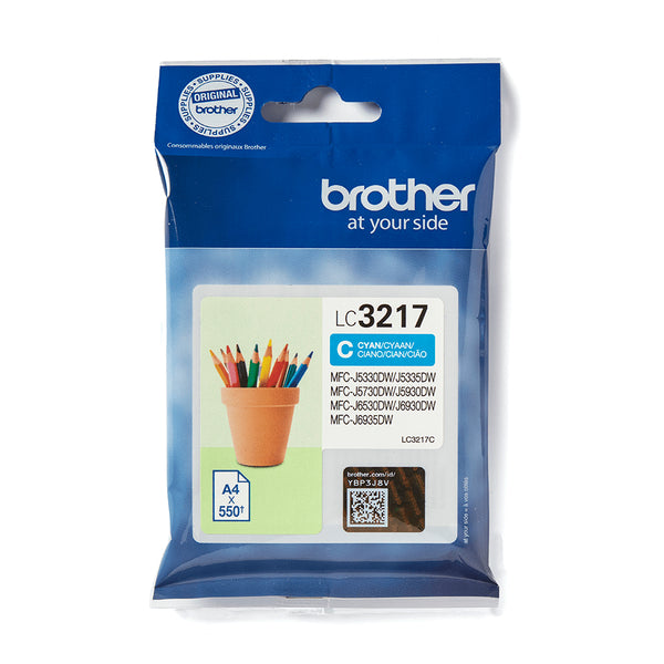 LC3217C cartucho de tinta 1 pieza(s) Original Cian