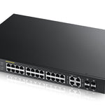 GS1920-24HP Gestionado L2 Gigabit Ethernet (10/100/1000) Energa sobre Ethernet (PoE) Negro