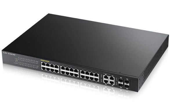 GS1920-24HP Gestionado L2 Gigabit Ethernet (10/100/1000) Energa sobre Ethernet (PoE) Negro
