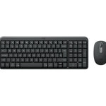 MK250 Combo teclado Ratn incluido Universal RF Wireless + Bluetooth QWERTY Espaol Grafito