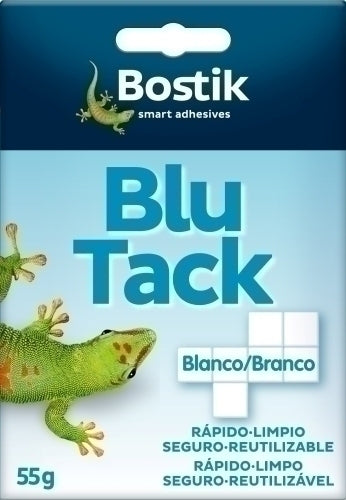 MASILLA ADHESIVA BLU-TACK BLANCO CUART.