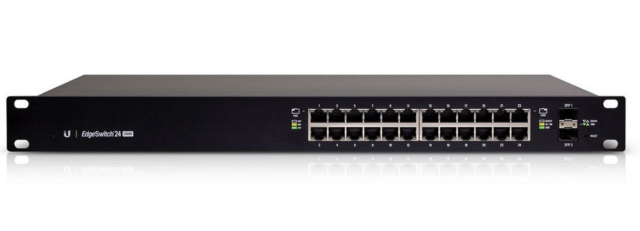 ES-24-250W switch Gestionado L2/L3 Gigabit Ethernet (10/100/1000) Energa sobre Ethernet (PoE) 1U Negro