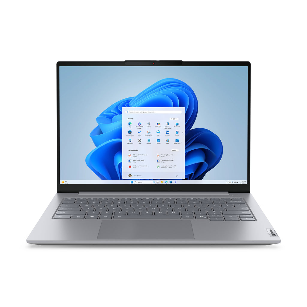 ThinkBook 14 G8 IAL Intel Core Ultra 9 185H Porttil 35 6 cm (14") WUXGA 32 GB DDR5-SDRAM 512 GB SSD Wi-Fi 6E (802.11ax) Windows 11 Pro Gris Espaol