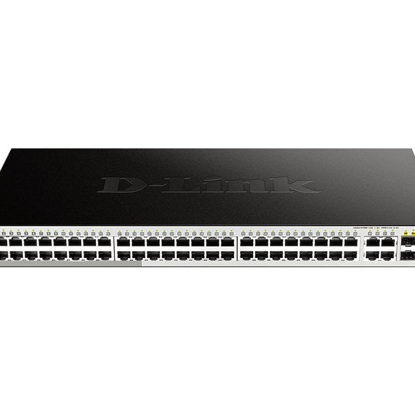 DGS-1210-52 Gestionado L2 Gigabit Ethernet (10/100/1000) 1U Negro