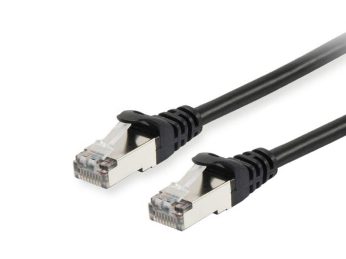 605590 cable de red Negro 1 m Cat6 S/FTP (S-STP)