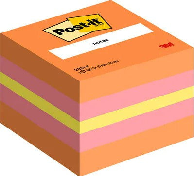 2051-P nota autoadhesiva Plaza Naranja  Rosa  Amarillo 400 hojas Autoadhesivo