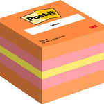2051-P nota autoadhesiva Plaza Naranja  Rosa  Amarillo 400 hojas Autoadhesivo