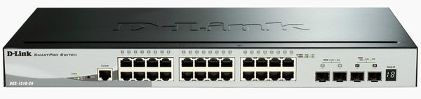DGS-1510 Gestionado L3 Gigabit Ethernet (10/100/1000) Negro