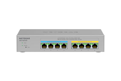 MS108TUP No administrado L2 2.5G Ethernet (100/1000/2500) Energa sobre Ethernet (PoE) Gris