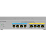 MS108TUP No administrado L2 2.5G Ethernet (100/1000/2500) Energa sobre Ethernet (PoE) Gris