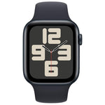 Apple Watch SE 3 GPS + Cellular 44mm Aluminio Negro y Correa Deportiva Negro (Midnight) - Talla M/L