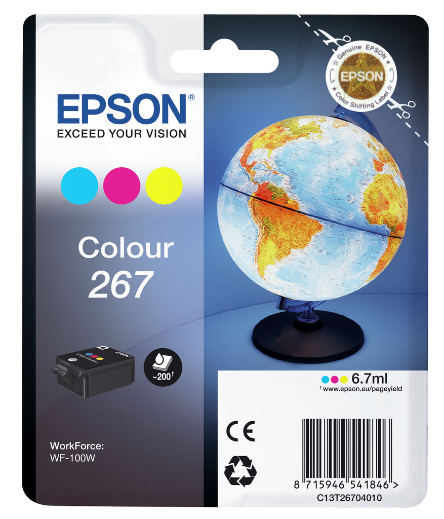 Globe Tinta de color 267 Globo terrqueo