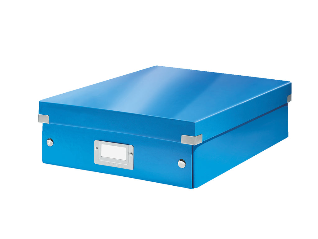 60580036 caja de almacenaje Caja de cartn Azul
