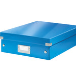 60580036 caja de almacenaje Caja de cartn Azul